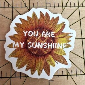 💜13/$13 +Bundle Sticker Sale | Sunshine Sunflower Flowers Waterproof Sticker